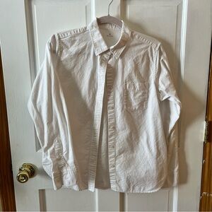 Muji Cotton White Button-Down